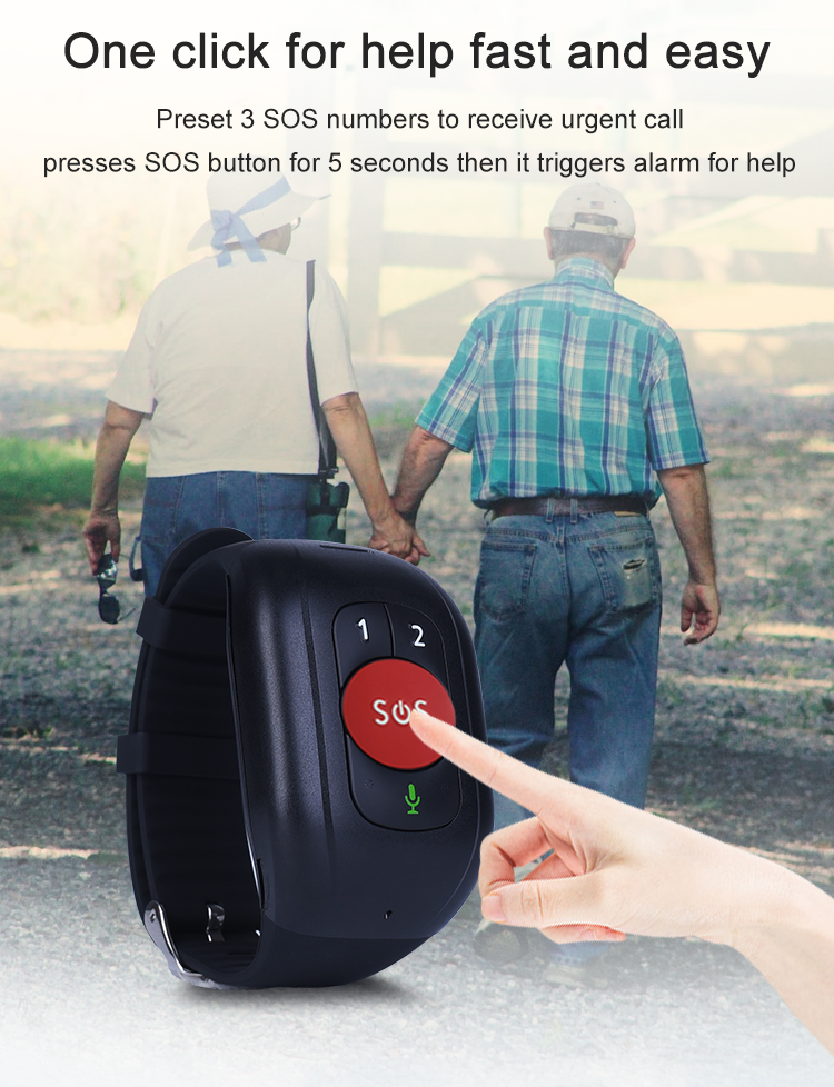 Elder 4G LTE GPS Tracker Brace - مراجعة Fall Detection Watch وسعره