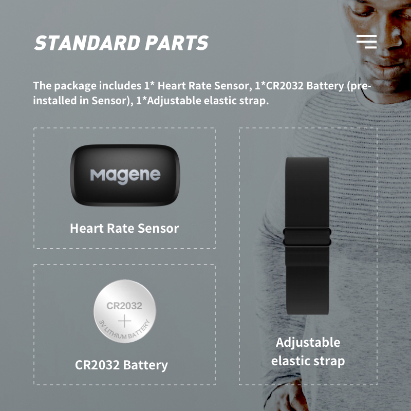 Magene H64 Heart Rate Monitor  - مراجعة Breath Rate Monitor وسعره