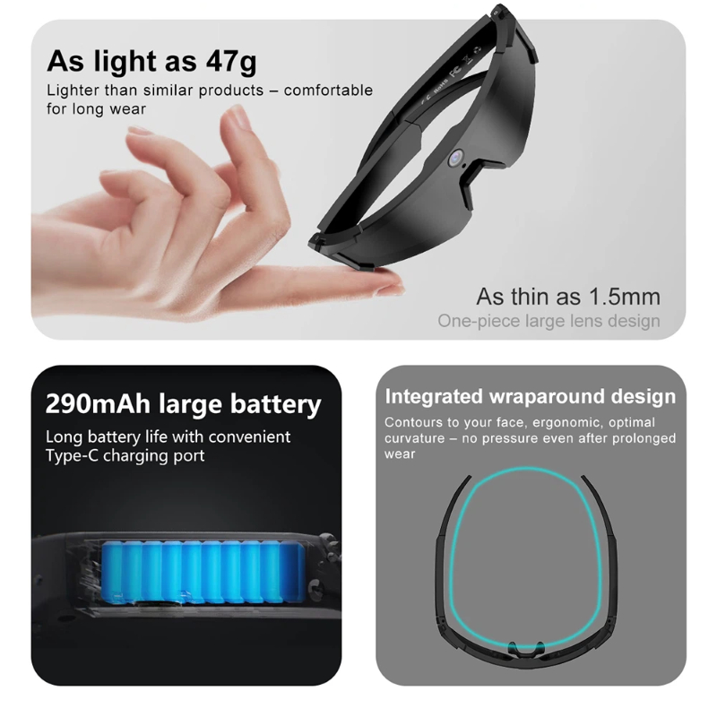 Oneplus Al Smart Glasses 8K Re - مراجعة Smart Glasses Lens وسعره