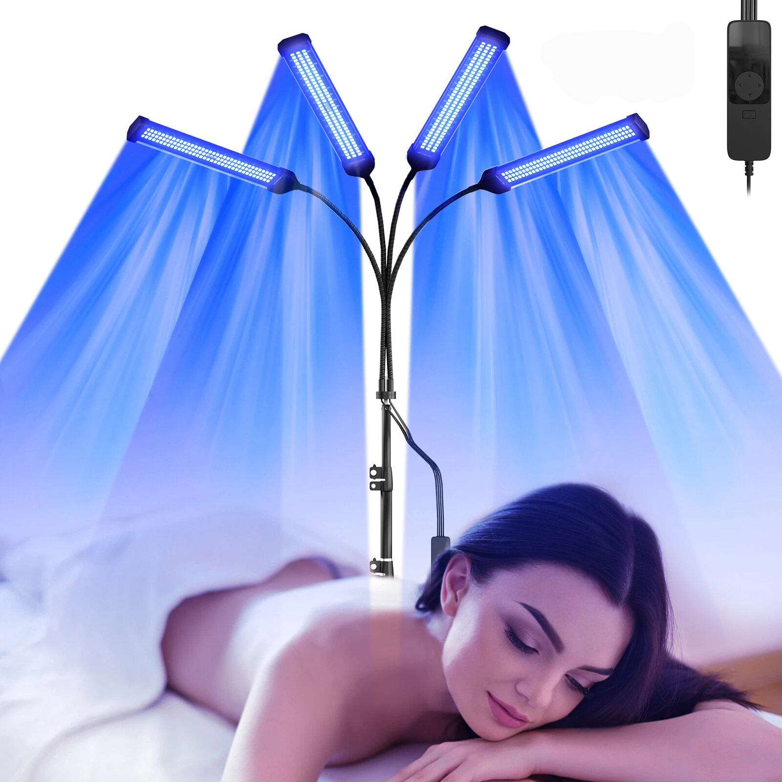UV Tanning Lamp for Face & Bod - مراجعة Light Therapy Glasses وسعره