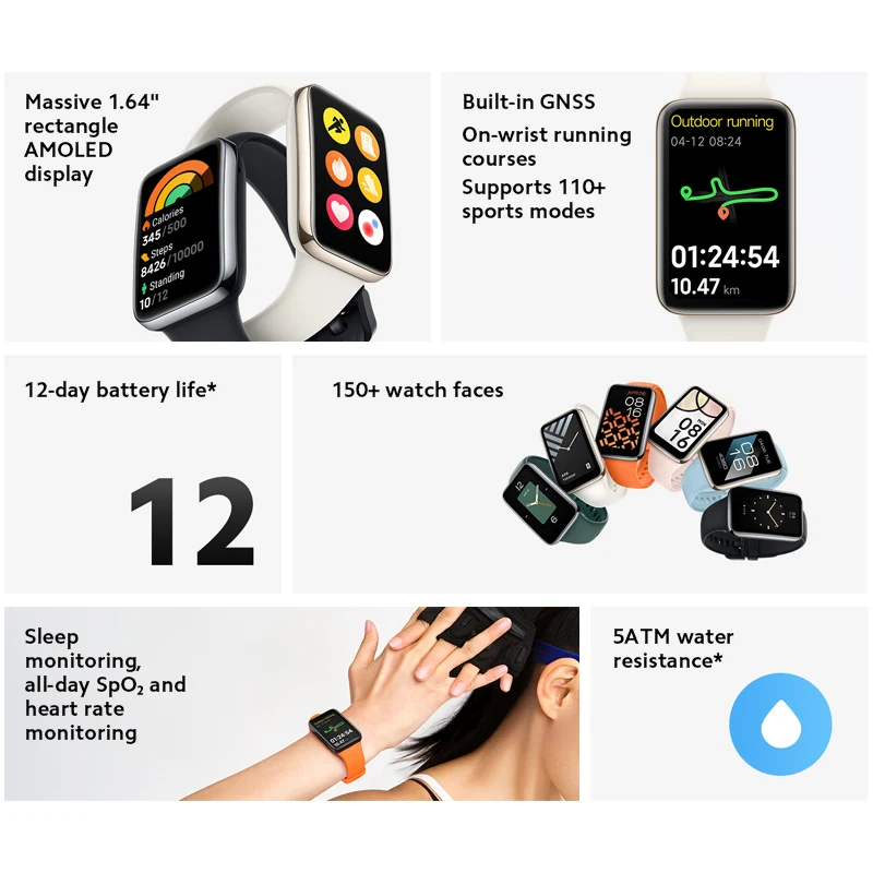 For Global Version Mi Band 7 P - مراجعة Breath Rate Monitor وسعره