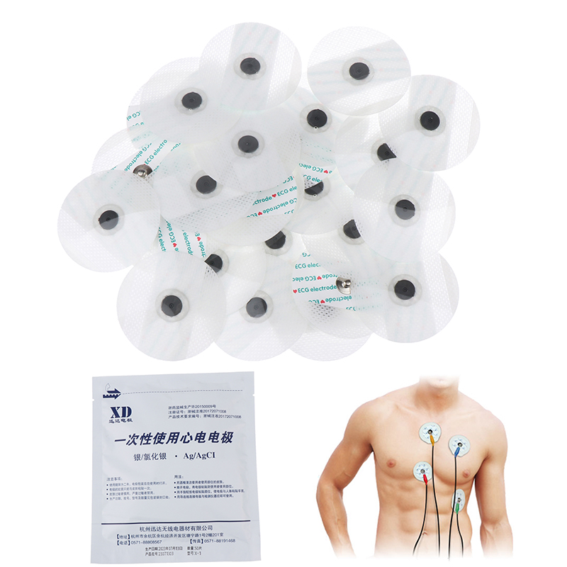 50PCS/Bag Electrode Patch Medi - مراجعة Ecg Patch Monitor وسعره