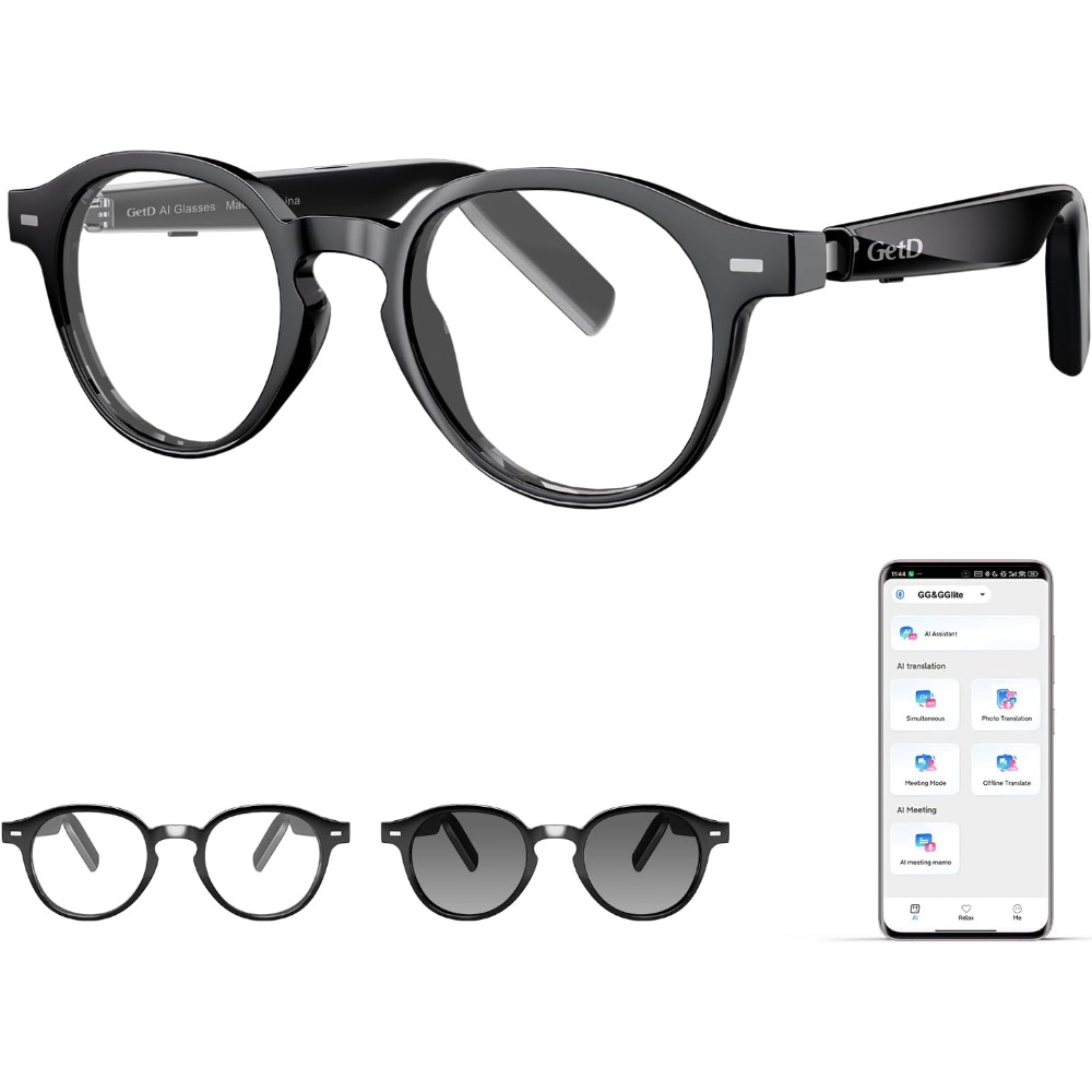 AI Smart Glasses with 145 Lang - مراجعة Smart Glasses Lens وسعره