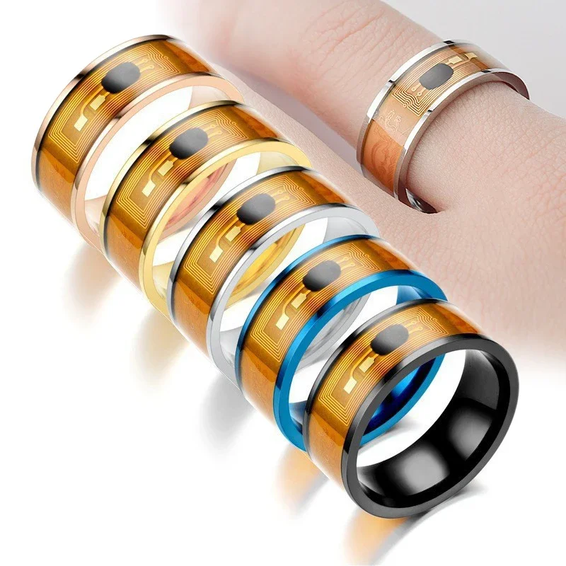 Luxury NFC Stainless Steel Pho - مراجعة Smart Ring Nfc Pay وسعره