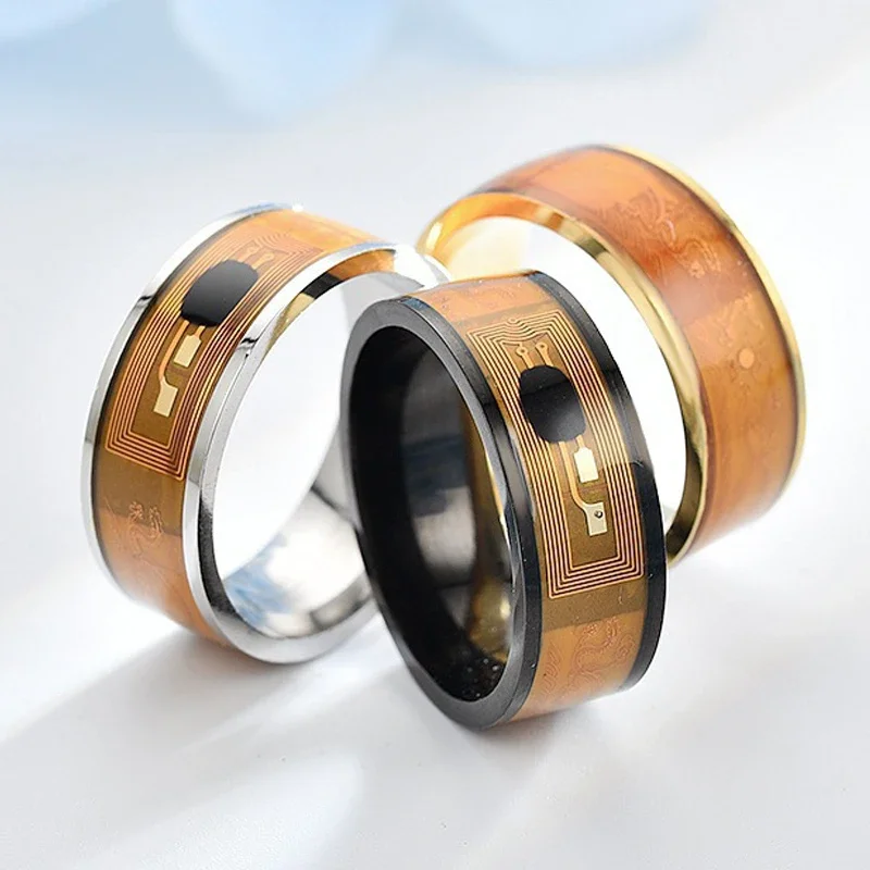 Luxury NFC Stainless Steel Pho - مراجعة Smart Ring Nfc Pay وسعره