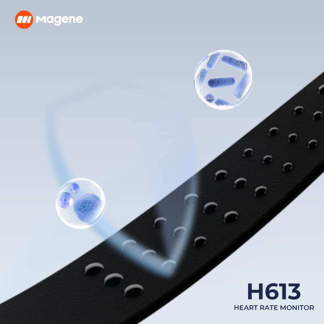 Magene H613 Heart Rate Monitor - مراجعة Breath Rate Monitor وسعره