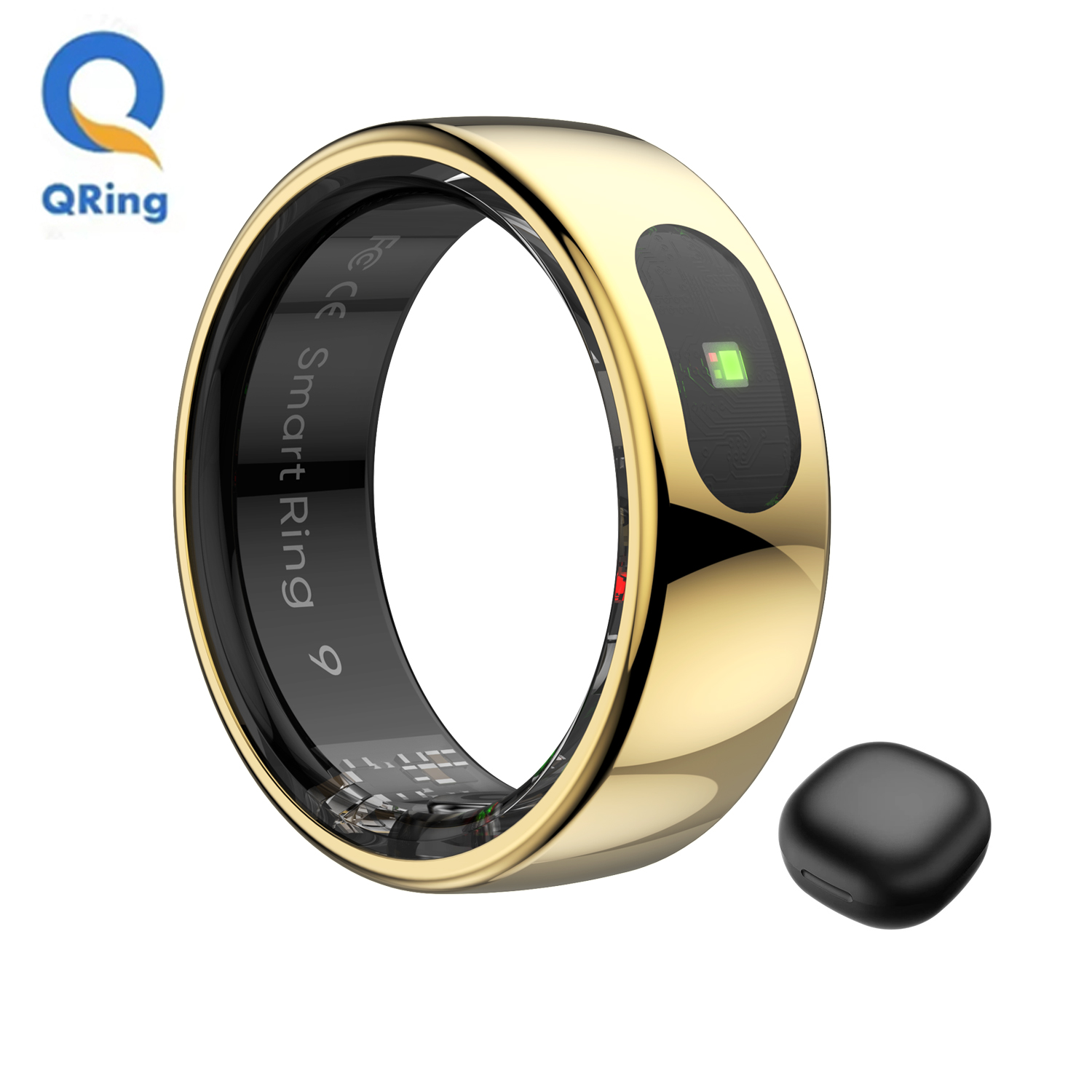 Smart Ring Men Women with Char - مراجعة Temperature Ring Skin وسعره