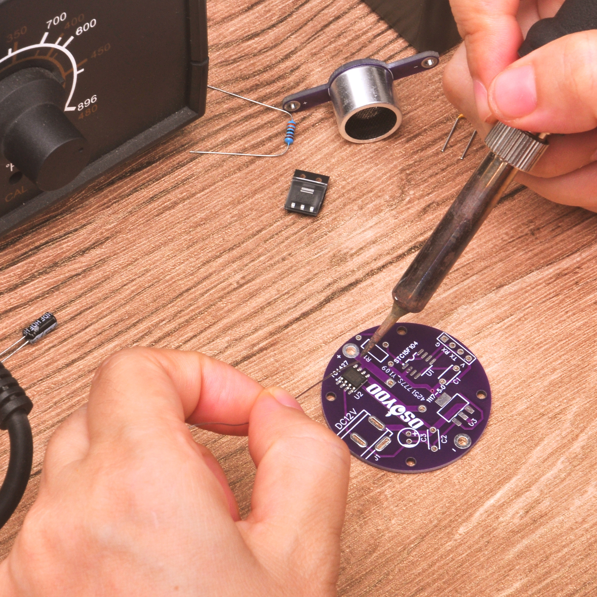OSOYOO DIY Soldering Practice  - مراجعة Muscle Sensor Emg وسعره