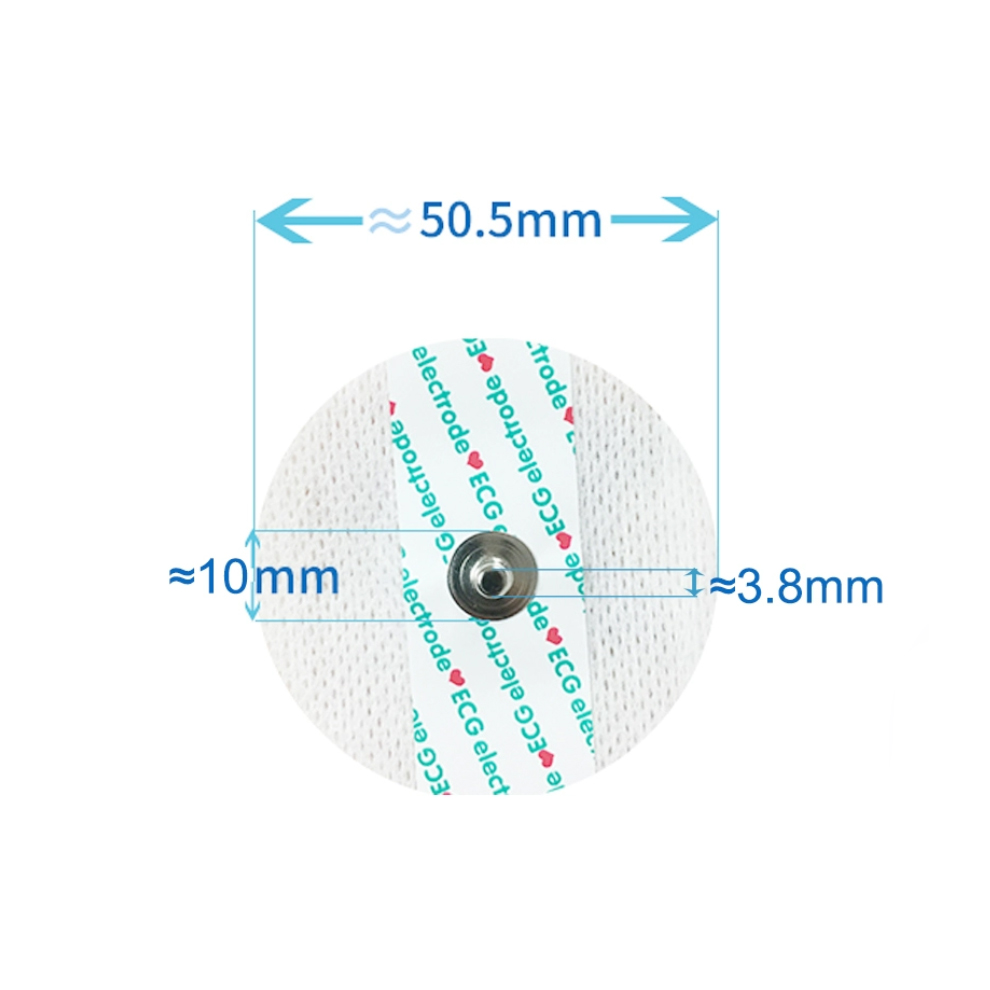 50pcs/1Bag ECG EKG Electrode P - مراجعة Ecg Patch Monitor وسعره