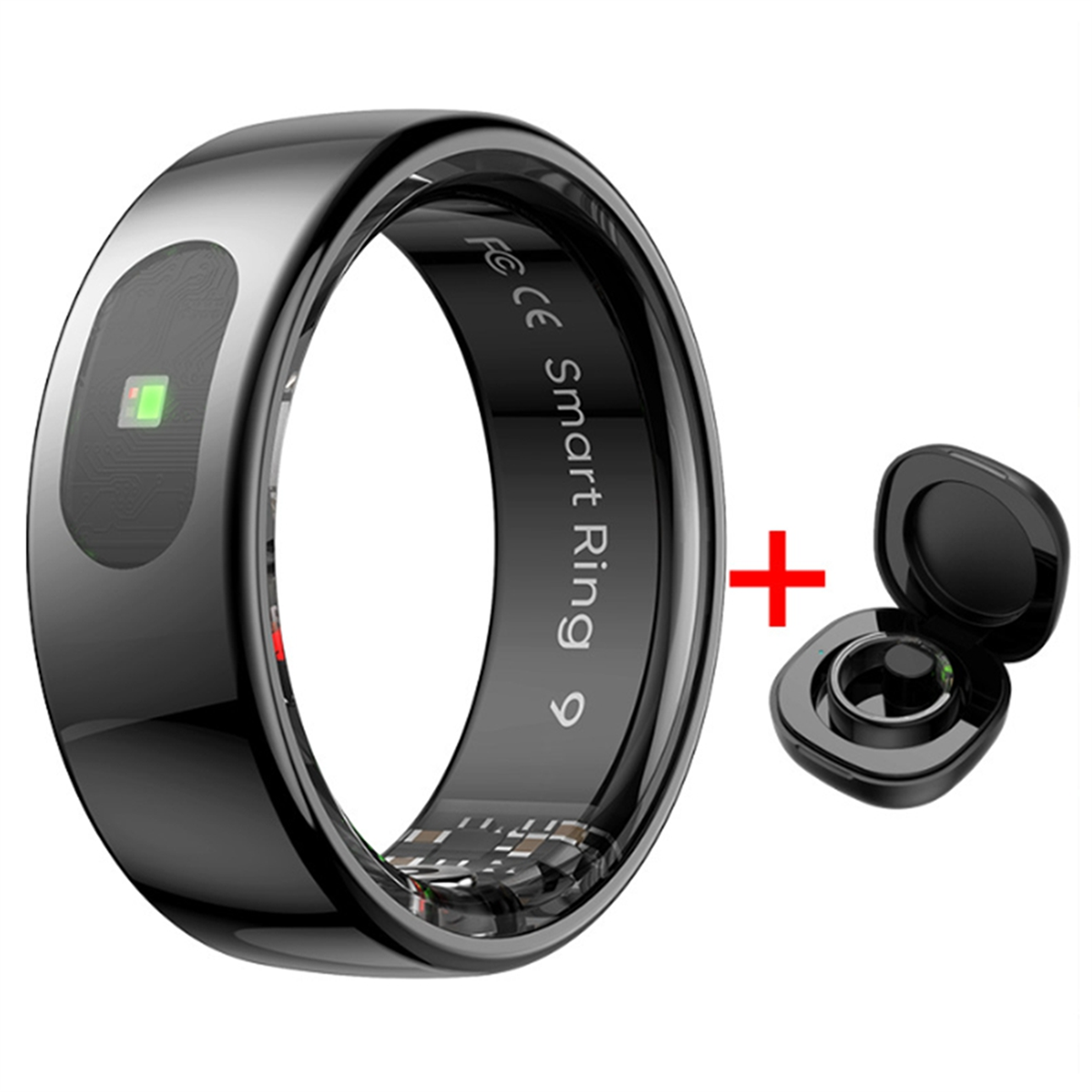QA88X R08 Waterproof Smart Rin - مراجعة Temperature Ring Skin وسعره