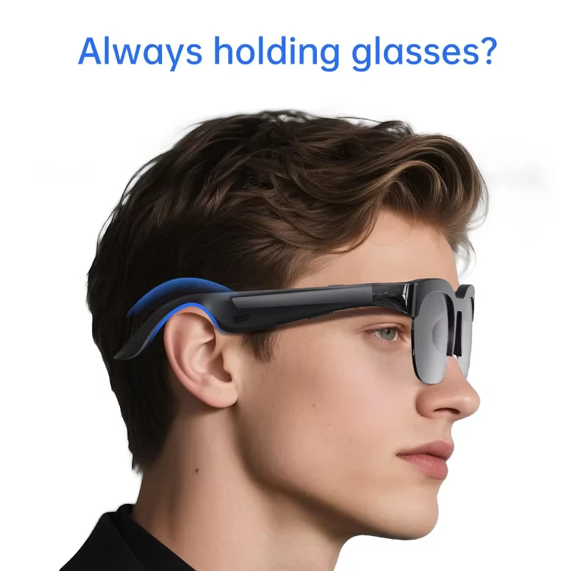 Lenovo HOT BT Audio Bone-Condu - مراجعة Smart Glasses Lens وسعره