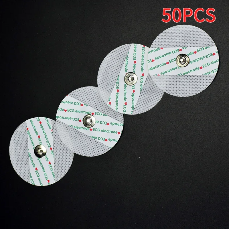 50pcs Non-woven ECG Electrode  - مراجعة Ecg Patch Monitor وسعره