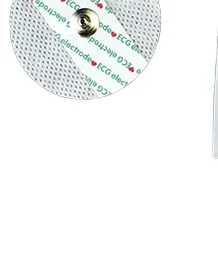 50pcs Non-woven ECG Electrode  - مراجعة Ecg Patch Monitor وسعره