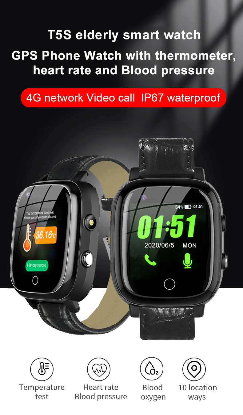 Elderly Smart Watch For Old Pe - مراجعة Fall Detection Watch وسعره