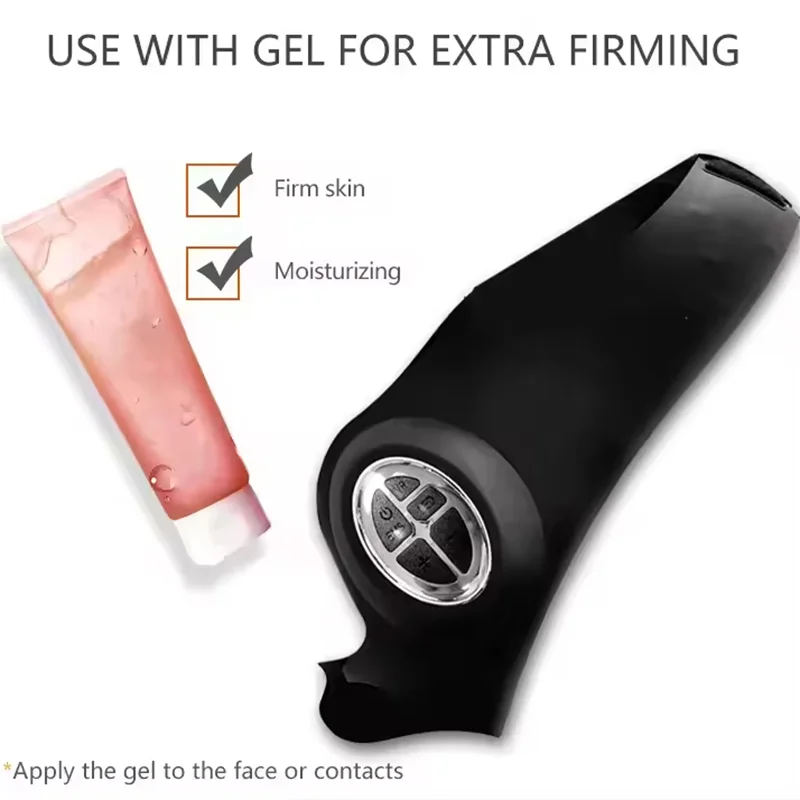 V Face Lifting EMS Facial Mask - مراجعة Galvanic Skin Sensor وسعره