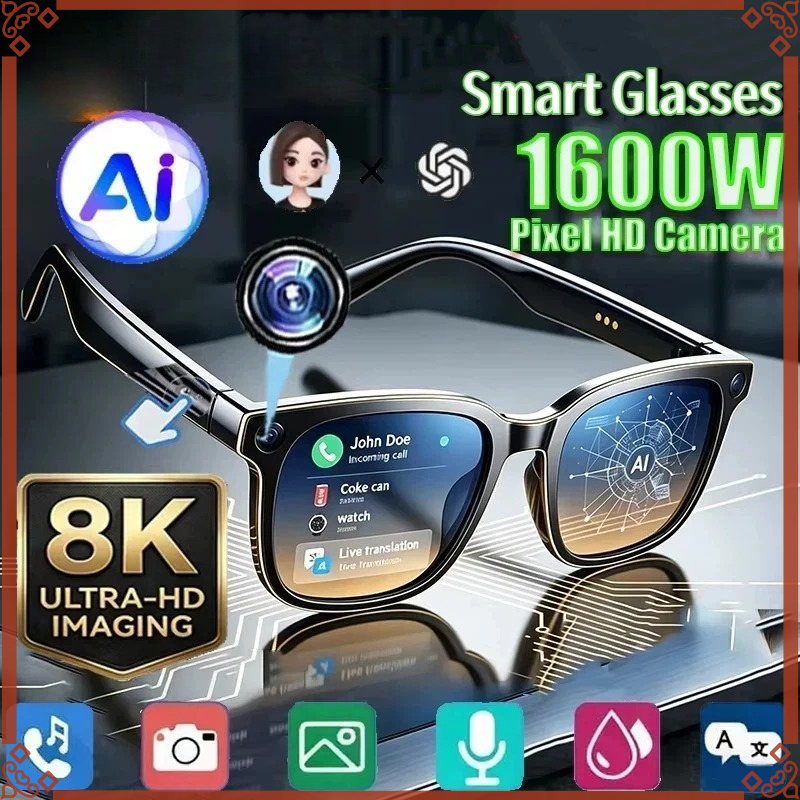 2026 AI Smart Glasses 8K Remot - مراجعة Smart Glasses Lens وسعره