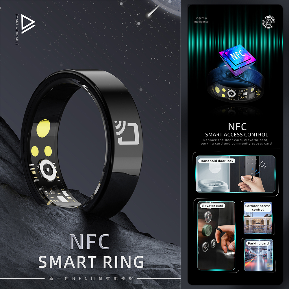 R20 Ceramic Smart Ring Support - مراجعة Smart Ring Nfc Pay وسعره