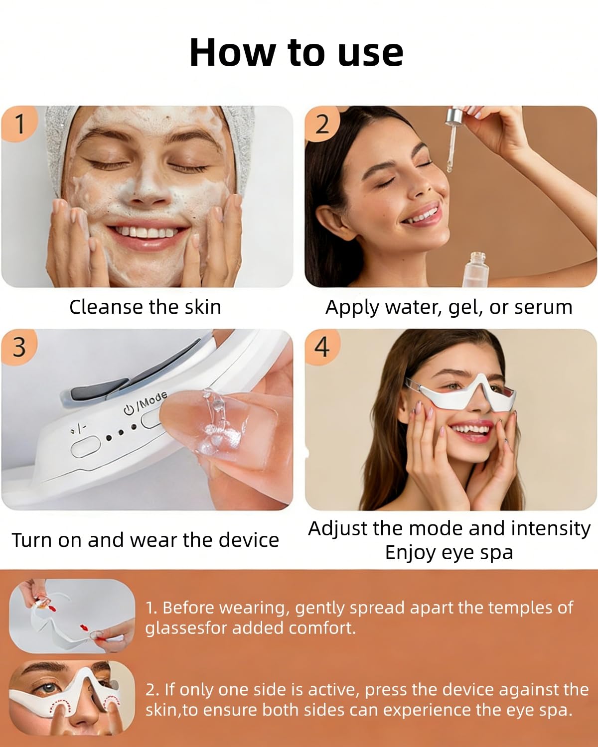 Under Eye Red Light Therapy De - مراجعة Light Therapy Glasses وسعره