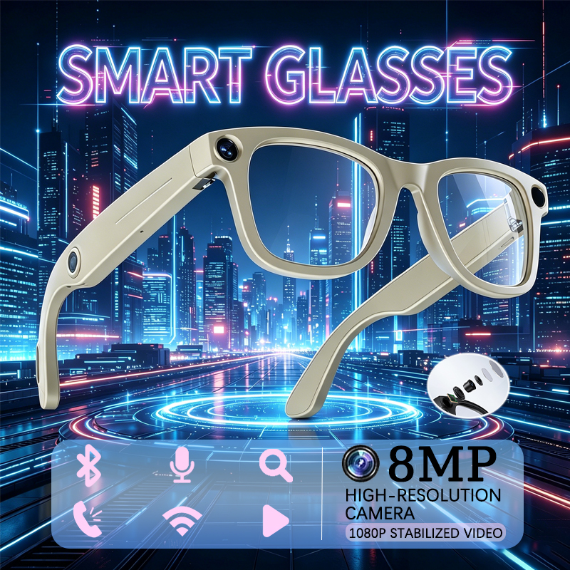 New Smart Camera Glasses AI Vo - مراجعة Smart Glasses Lens وسعره