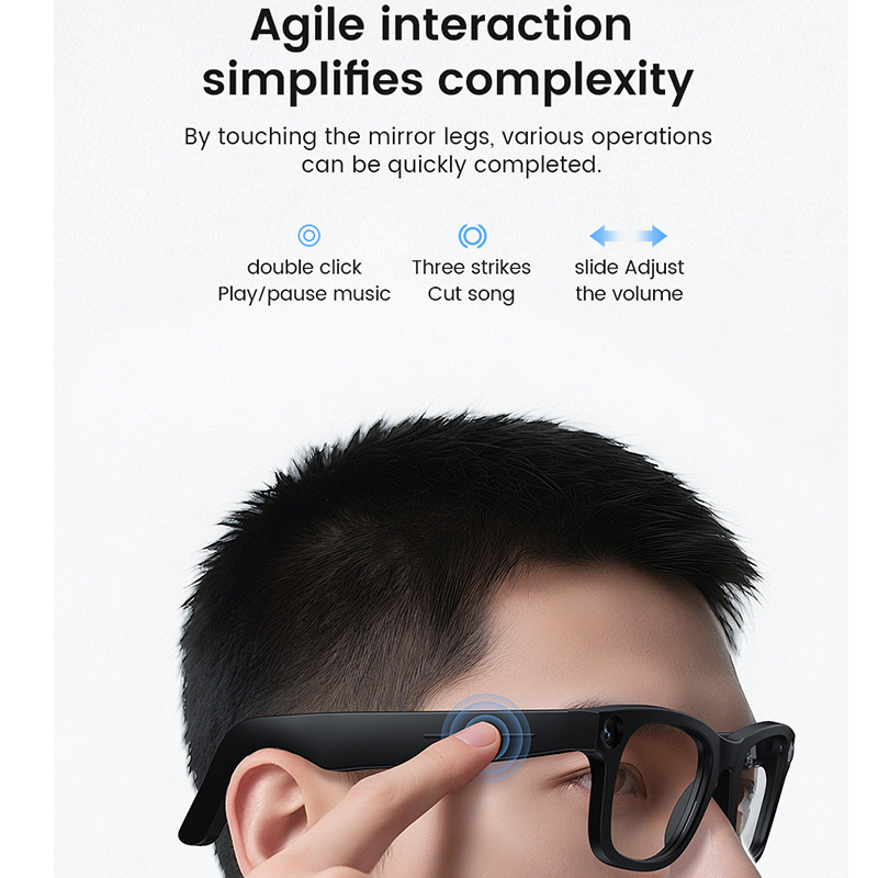 New Smart Camera Glasses AI Vo - مراجعة Smart Glasses Lens وسعره