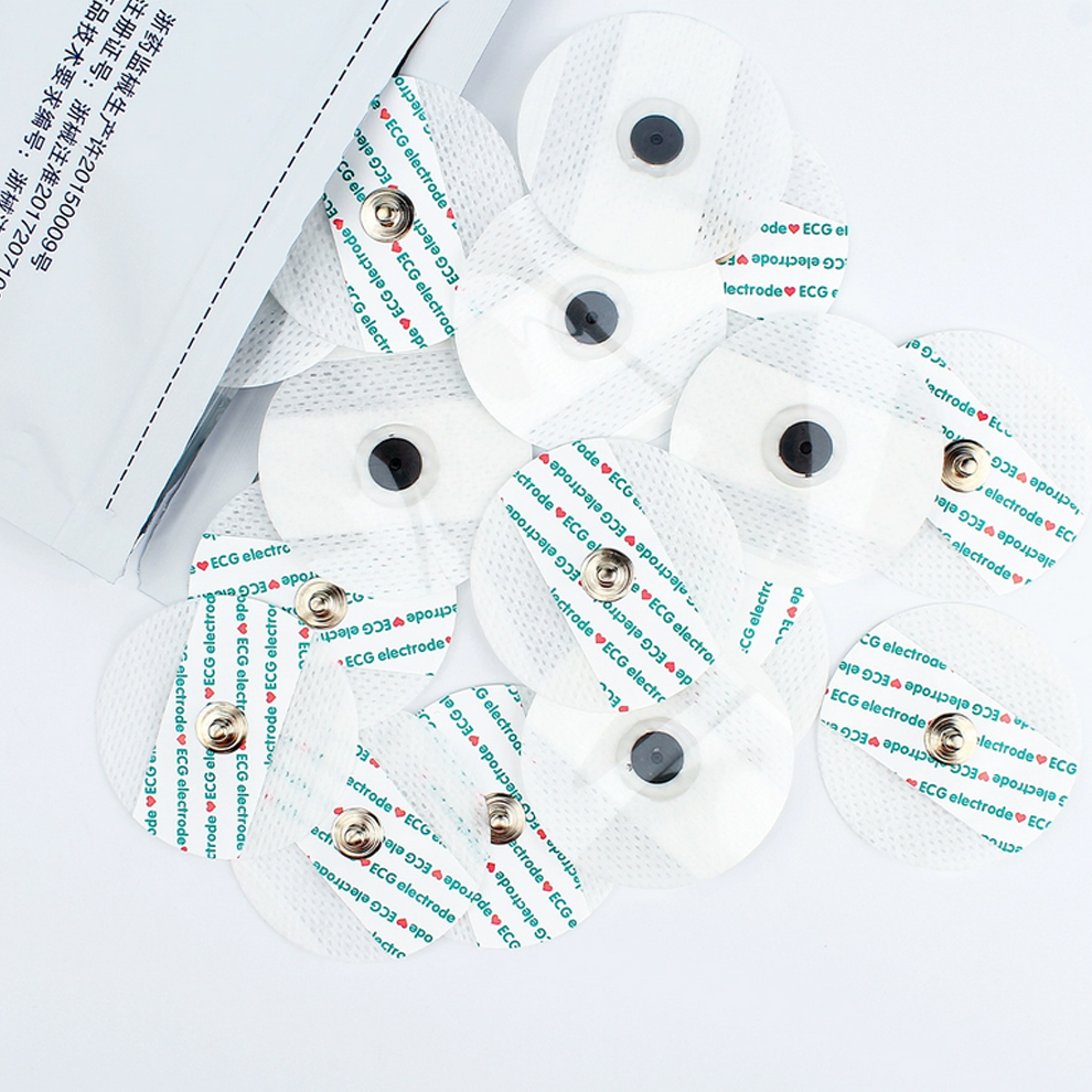 50-500pcs Medical Disposable E - مراجعة Ecg Patch Monitor وسعره