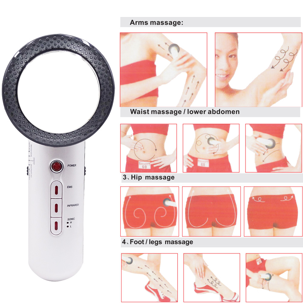 3 in 1 ems Ultrasound Cavitati - مراجعة Galvanic Skin Sensor وسعره