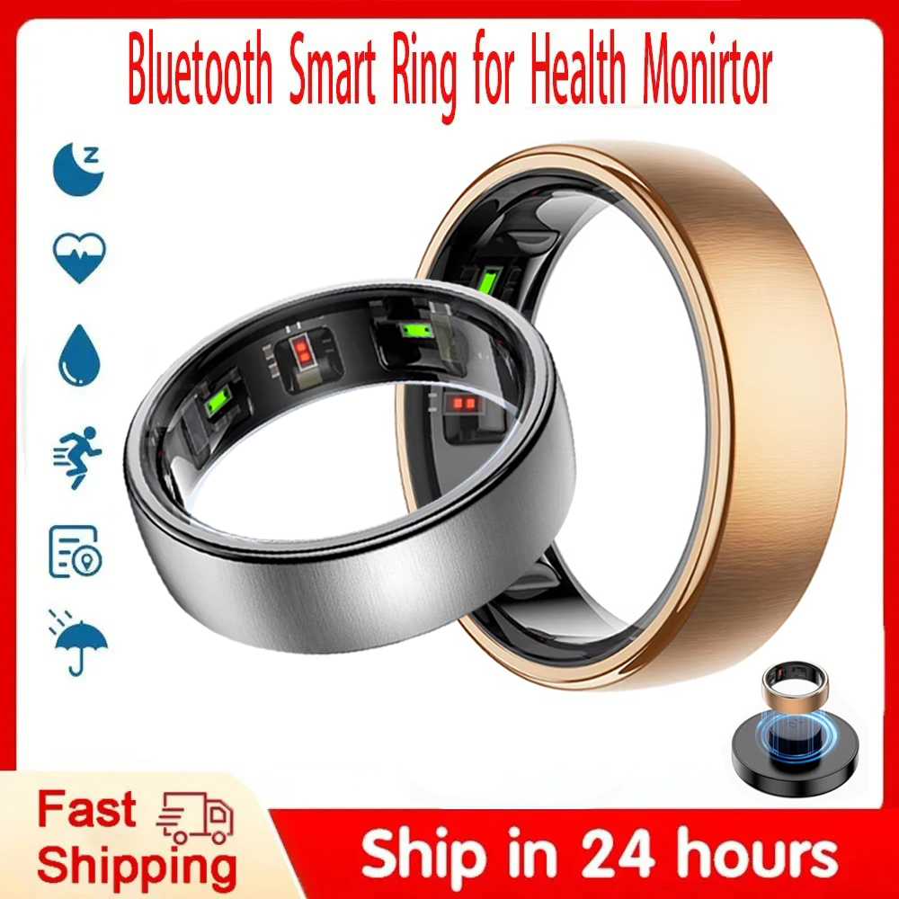 R10 Charging Case Smart Ring M - مراجعة Temperature Ring Skin وسعره