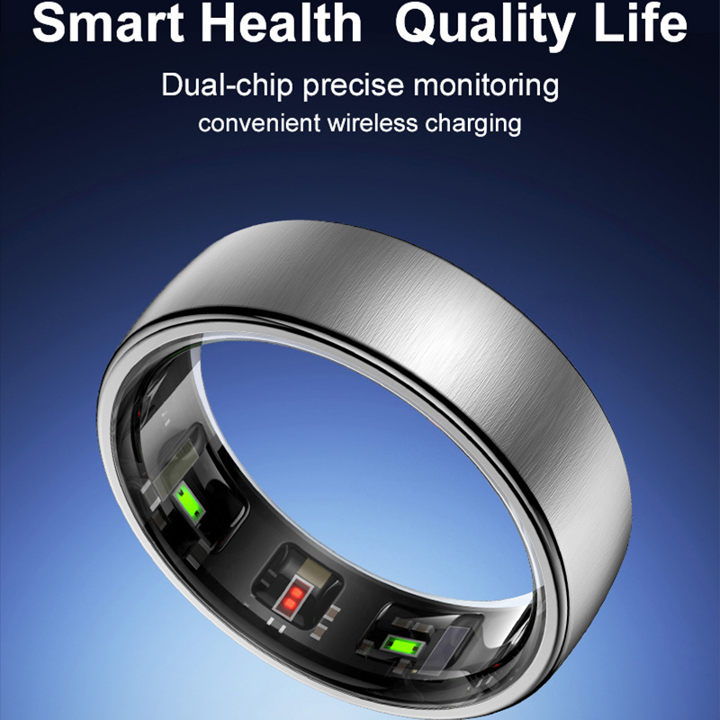 R10 Charging Case Smart Ring M - مراجعة Temperature Ring Skin وسعره
