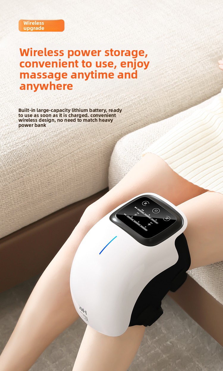 Smart Knee Massage Wrap with H - مراجعة Smart Knee Wrap وسعره