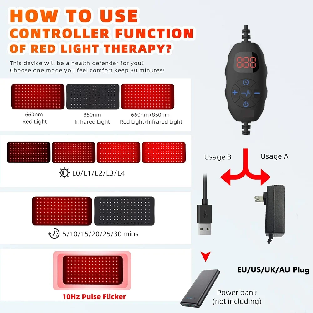 120 LEDs Led 660nm and 850nm N - مراجعة Galvanic Skin Sensor وسعره