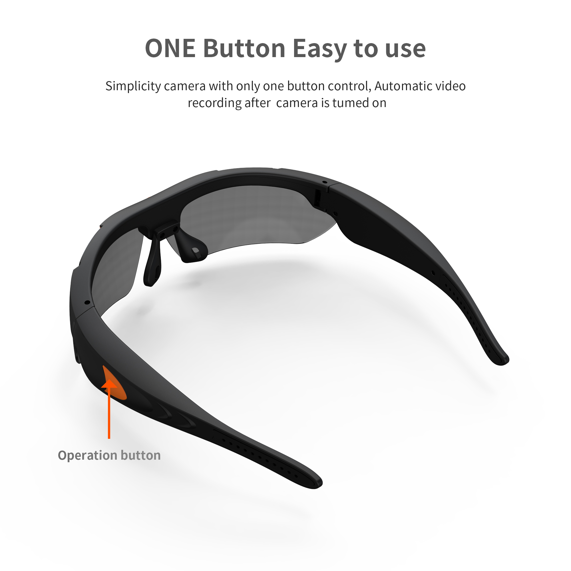 Wearable HD 1080P Camera Outdo - مراجعة Smart Glasses Lens وسعره