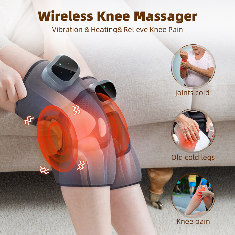 3 in 1 Cordless Heating Vibrat - مراجعة Smart Knee Wrap وسعره
