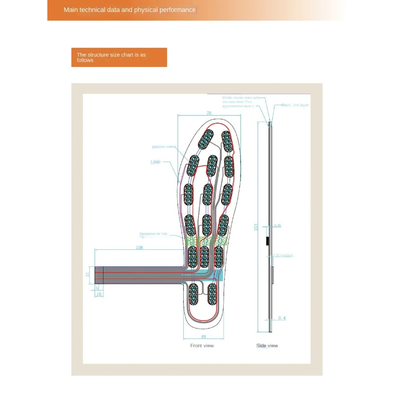 Universe Grocery FS-INS-16Z Sm - مراجعة Smart Insole Pressure وسعره