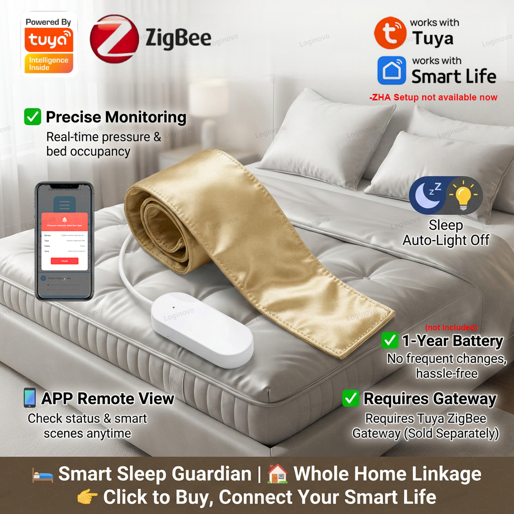 Zigbee Pressure Pad Sensor TUY - مراجعة Smart Insole Pressure وسعره