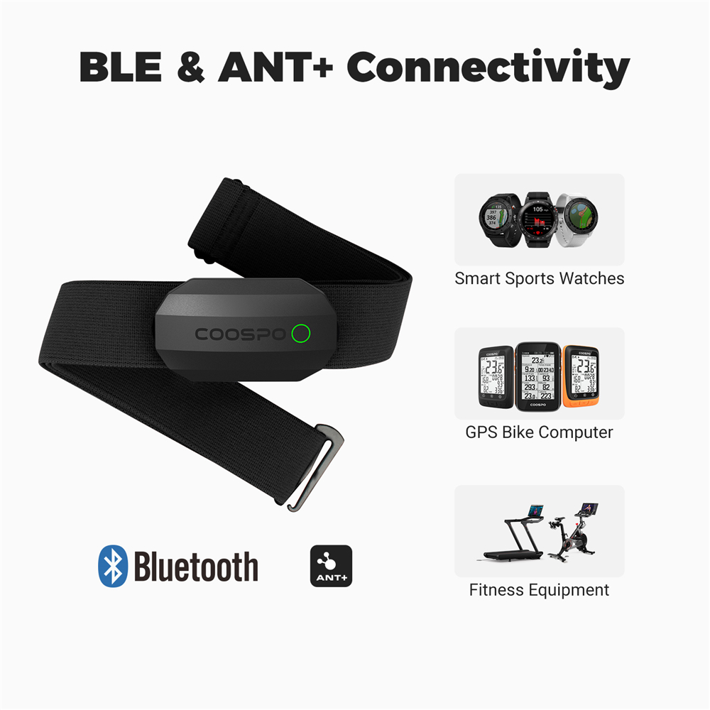 COOSPO H808S Heart Rate Sensor - مراجعة Breath Rate Monitor وسعره